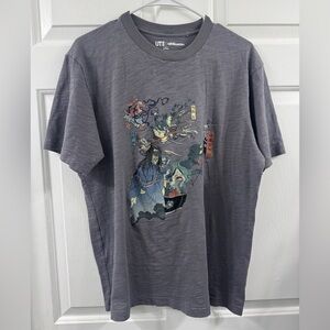Uniqlo Charcoal Graphic Tee
